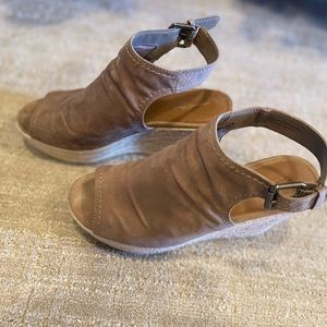 Suede Platforms Shoes